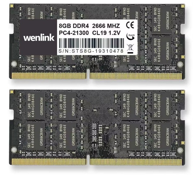16GB DDR4 3200MHz PC4-25600 Laptop RAM Compatible New Stock