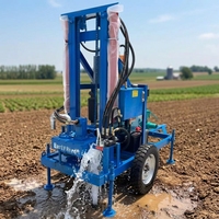 Foreuse portable 30 CV pour puits d'eau profonds de 200 m, modèle très demandé