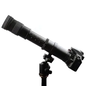 Autofocus — Zoom manuel 420-800mm f/8.3, pour appareils photo EOS 60D 70D 5D2 5D3 600d DSLR, objectif EF, ouverture AF, autofocus, objectif télescope