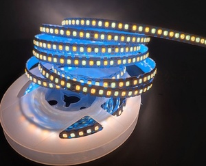 Tira de luz LED <span class=keywords><strong>2835</strong></span> 5050 en forma de S, versión modelo 24V 12V, inteligente, de doble fila, con diseño en zigzag, tipo serpiente, RGB, RGBW, 2 en 1, 5 en 1, RGBCCT - Product Image 3