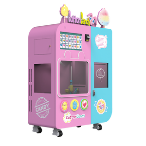 เครื่องหยอดเหรียญขนมฝ้ายเครื่องทำขนมสายไหมลายนางฟ้าสวย - Product Image 1