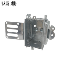 Boîtes métalliques électriques en acier galvanisé de 1 gallon répertoriées CETL 3104-KSSX 16 boîtiers d'instruments électroniques en acier de puissance Cu.ln