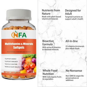 Suplemento Dietético de Multivitaminas y Minerales en Cápsulas Blandas de Marca Privada, Apoya los Niveles de Energía y Mejora la Función Muscular - Product Image 5