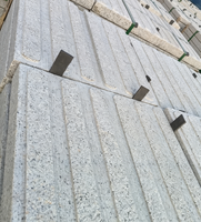 Pierre tactile en granit blanc naturel moderne sur mesure pour villas et projets publics