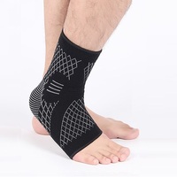 Vente en gros d'attelle de soutien de cheville élastique de compression bandage de pied enveloppe de cheville pour la protection sportive