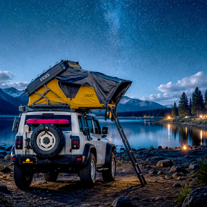<span class=keywords><strong>Tenda</strong></span> <span class=keywords><strong>da</strong></span> Tetto ADA OVERLAND 4x4 160/190cm Grande Apertura Laterale Guscio Rigido in ABS <span class=keywords><strong>Attrezzatura</strong></span> <span class=keywords><strong>da</strong></span> <span class=keywords><strong>Campeggio</strong></span> - Product Image 2