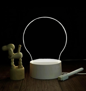 Tự làm xóa được Acrylic đèn cơ sở <span class=keywords><strong>3D</strong></span> <span class=keywords><strong>LED</strong></span> ánh sáng ban đêm <span class=keywords><strong>USB</strong></span> plug-in bảng đèn - Product Image 5