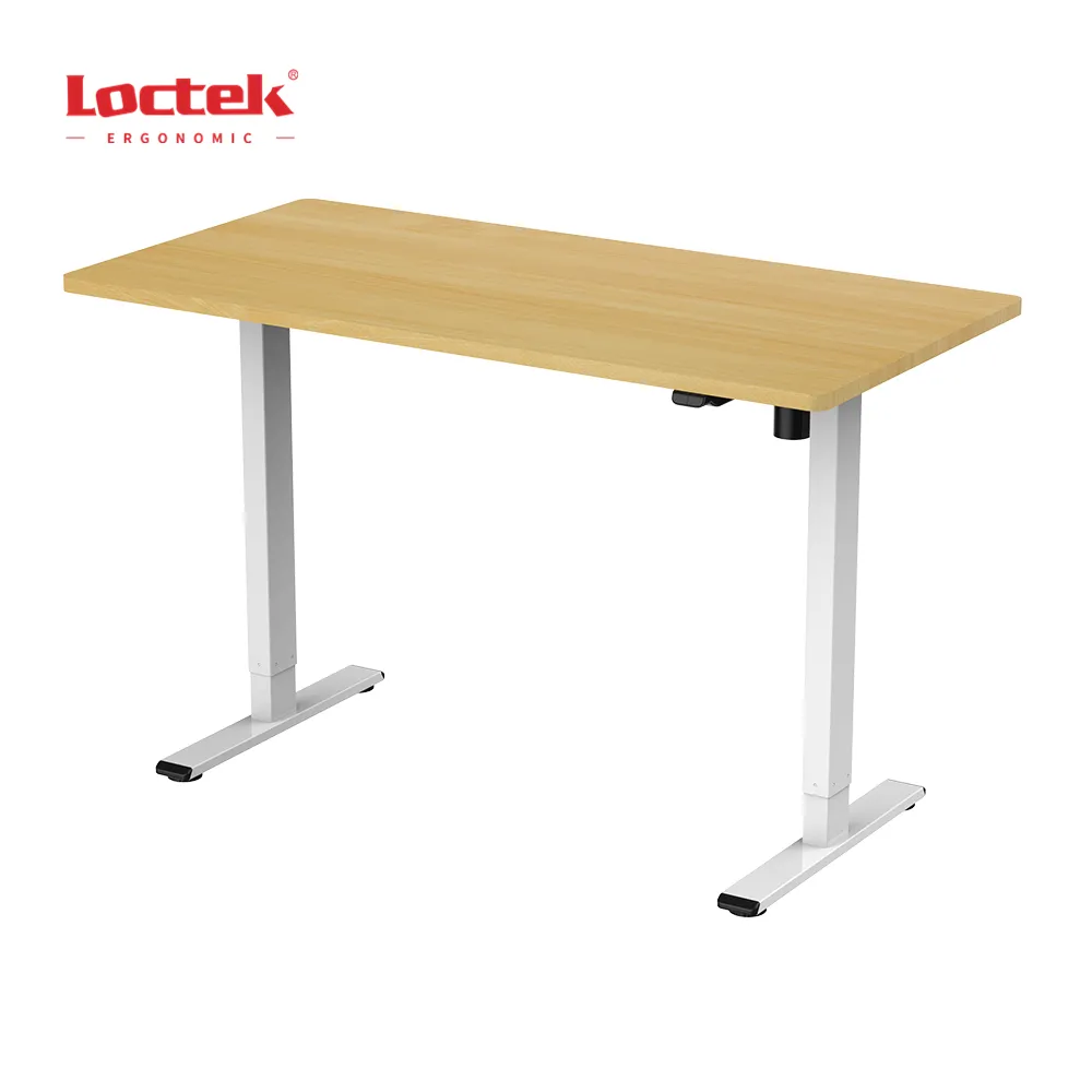 Height Adjustable One-Motor Electric Standing Desk Metal Office Sit-Stand Desk Frame Loctek ET114G