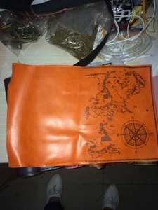 Estuche para Lápices con Diseño Vintage de Mapa del Tesoro <span class=keywords><strong>OKASA</strong></span>, Material EVA, 20.5x31CM, Color Personalizado, Logotipo, para Libros, Maquillaje y Cosméticos - Product Image 6