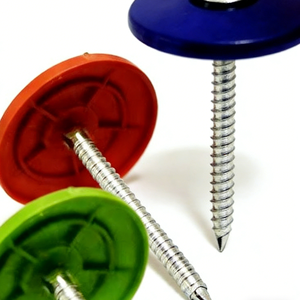 Clou de toiture en acier à tête plate de 1 pouce, tige lisse, calibre 12, CLASSE 4 - Product Image 4