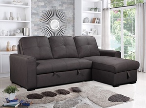 뜨거운 판매 l 모양 소파 recliners 거실 소파 서쪽 느릅 나무 trundle 소파 슬리퍼 홈 - Product Image 4