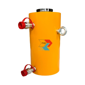 Ağır TYDRRH serisi 30/60/100/150ton çift etkili alaşımlı çelik içi boş hidrolik silindir <span class=keywords><strong>Jack</strong></span> 76mm içi boş piston Ram - Product Image 2
