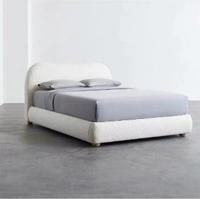 Headboard Tempat Tidur Tunggal Bentuk Bunga Warna Pink Berbahan Metal Mewah Modern Nordik Berkualitas Tinggi Harga Terjangkau