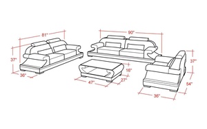 Ensemble canapé d'angle en bois massif, <span class=keywords><strong>mini</strong></span> sofa moderne de couleur beaux, meubles - Product Image 6