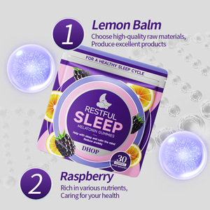 Achetez-en un, obtenez-en un gratuit – Gummies naturels pour le sommeil : GABA, mélatonine, L-théanine, Ashwagandha – Soutien à la relaxation et au sommeil - Product Image 3
