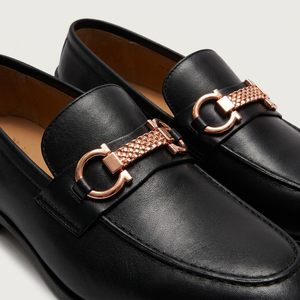 Hebilla para Zapatos de Aleación de Hierro y Zinc, con Diseño de Roseta y Diamantes Finos, Bañada en Oro Rosa, Duradera y Ecológica, Directo de Fábrica, para Mocasines - Product Image 2