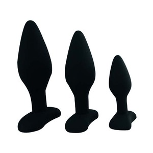 Mejor Popular principiante aficionado estimular placer silicona Butt Plug Anal gota para hombre y mujer - Product Image 6