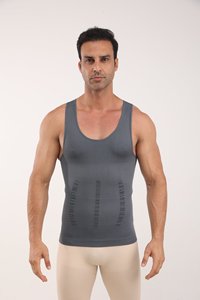 Gilet modellante per il corpo modellante del corsetto a compressione senza cuciture traspirante <span class=keywords><strong>da</strong></span> <span class=keywords><strong>uomo</strong></span> - Product Image 5
