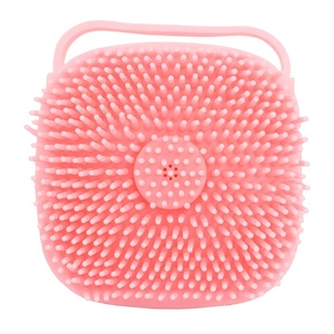 Champú de masaje para baño 2 en 1, dispensador de jabón, baño de aseo, mascota, gato, perro, aseo, champú de silicona, cepillo de Ducha - Product Image 4