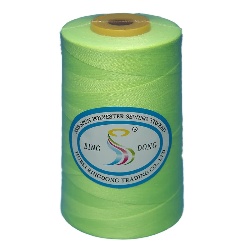 Factory Custom Blue 100 Spun Polyester Sewing Thread Wholesale 100% Polyester Sewing Threads Supplies