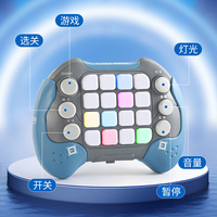 Consola de Juegos Mini Whack-a-mole 5 en 1 para Aprendizaje Temprano, Juguetes de Presión, Juguetes de Descompresión, Consola Groundhog