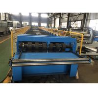 Petit pain de plancher de pont en métal en acier galvanisé à grande vitesse de 0.8mm-1.5mm d'épaisseur formant la machine avec des nervures de gaufrage