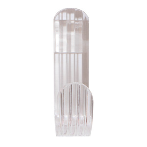 <b>Acrylic</b> Adhesive Hooks Rectangle Wall Mounted Punch Free For Bathroom Door Entryway <b>Storage</b> - Product Image 5