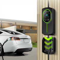 Nouveau Portable Smart Home 7kW EV Voiture Chargeur Rapide Box Station 110-240V AC IP65 Évalué 48A Max Courant Type 1