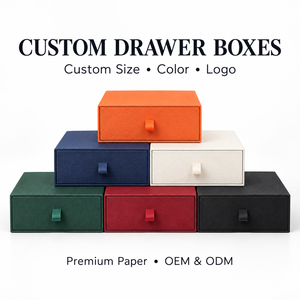 Caja de Regalo Personalizada al por Mayor con Asa de Cuerda y Bolsa de Papel, Impresión de Logotipo Personalizado, Solución Integral de Empaque - Product Image 6