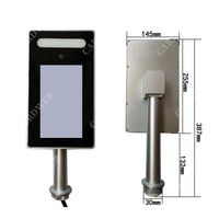 SDK gratuito impermeable dinámico reconocimiento facial RFID QR código lector de tarjetas biométrico SISTEMA DE Control de acceso