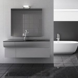 Lámpara LED Moderna para Espejo de Baño con Clasificación IP44, Acabado Cromado, Montable en Pared/Espejo - Product Image 6