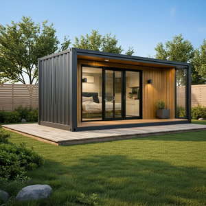 Casa Prefabricada Pequeña, <span class=keywords><strong>Contenedor</strong></span> Modular, Villa Cápsula, Oficina Tipo Pod, Baño Portátil, Almacén, Cobertizo, Estructura de Acero, Unidad de Construcción - Product Image 4