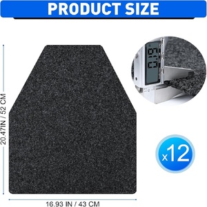 Tapis absorbants jetables pour urinoirs masculins, tapis de sol antidérapants pour toilettes commerciales et salles de bain pour hommes - Product Image 1