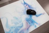Tapis de souris en verre pour jeux, imperméable, durable, ultra-lisse, accessoires de jeu