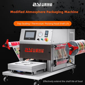 Настольный эффективный лоток для быстрого питания, упаковщик коробок для тофу, пневматическая автоматическая упаковочная машина - Product Image 3