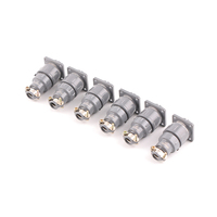 CX16-5 personnalisé 16mm 2 3 4 5 7 9 broches mâle femelle bride carrée connecteur de prise d'aviation