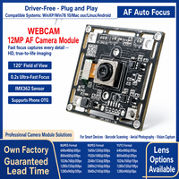 Module de caméra, 12MP 4K HD, USB 2.0, Plug & Play, Mini module de caméra micro