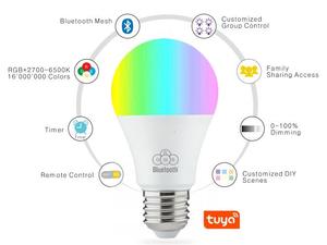 <span class=keywords><strong>Bombilla</strong></span> LED RGB Roomlux Stock E27 B22 A60 9W 10W TUYA <span class=keywords><strong>Smart</strong></span> <span class=keywords><strong>Life</strong></span> Wifi - Product Image 4