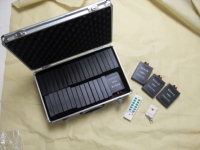Système de tir de feux d'artifice à 36 canaux avec télécommande en plastique Ali AN36 pour pyrotechnie froide de scène