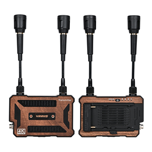 4K UHD <b>Wireless</b> Video Transmission Extender Kit with UVC 720FT 0.1s Latency 5.8G HD MI <b>Wireless</b> Video Transmitter <b>Receiver</b> - Product Image 2