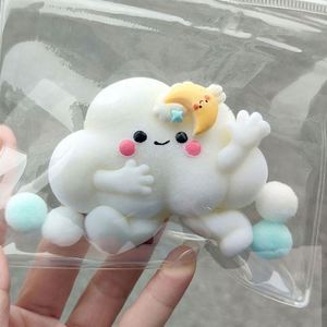 Novedades: Juguete Antiestrés de Algodón de Azúcar en Forma de Nube, Juguete de Nube Suave y Adorable para Aliviar el Estrés y Descomprimir, para Apretar y Jugar - Product Image 2