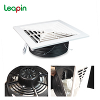 Ventilateur d'extraction rond à montage au plafond pour cuisine/salle de bain/servante domestique, 10-14 pouces, système d'extraction d'air rapide à faible bruit