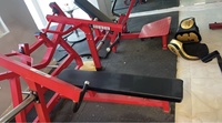 Machine de musculation Iso-Latérale à charge par plaques pour press à la presse plate, équipement de fitness commercial pour la musculation des pectoraux