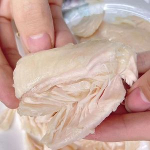 Pechuga de Pollo Entera Natural 40g, <span class=keywords><strong>Snacks</strong></span> para Mascotas Cocidos al Vapor para Perros y Gatos, Sabor a Hierba Gatera, Leche de Cordero, Aceite de Pescado, Comida para Gatos - Product Image 4