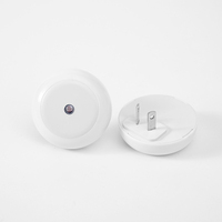 Branchez dans le mur veilleuse lumineuse marche/arrêt automatique crépuscule à l'aube veilleuse LED pour chambre chambre salle de bain couloir cuisine
