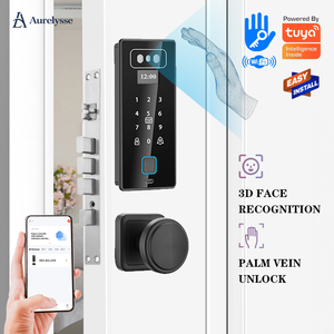 กุญแจล็อคอัจฉริยะ Aurelysse K20 ระบบจดจำเส้นเลือดฝ่ามือและใบหน้า พร้อม WiFi แบตเตอรี่ 4200mAh ควบคุมผ่านแอป Tuya รองรับวิธีปลดล็อคหลายรูปแบบ - Product Image 1