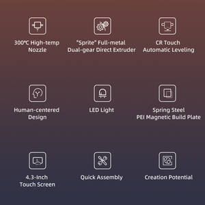 Imprimante 3D FDM industrielle Creality Ender-3 S1 Pro à structure métallique, impression rapide, 220*220*270mm, Impresora - Product Image 6