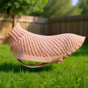 Suéter para Mascotas Jersey Norwood Talla S 40 cm, Ropa para Perros de Punto Color Durazno - Product Image 3