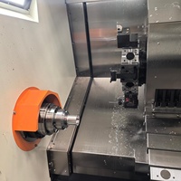Tour CNC à banc incliné horizontal ZD TCK50Y-500, robuste, avec mandrin de 10 pouces, BMT45-12, 3 axes, tourelle motorisée automatique à axe Y, commande GSK