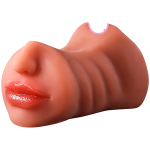 Bestseller für Männer Heißer Masturbator-Becher Realistische Vagina Anal Oral 3-Kanal Sextoy Weiches TPE-Material Erotikprodukte - Product Image 1